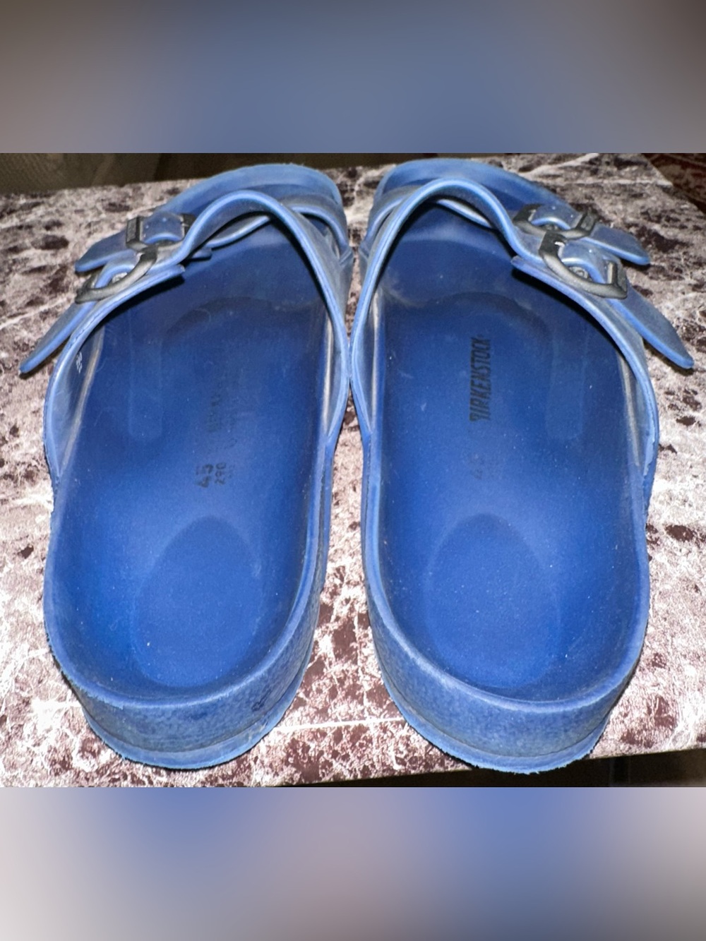 Birkenstock Blue EVA Arizona Sandals